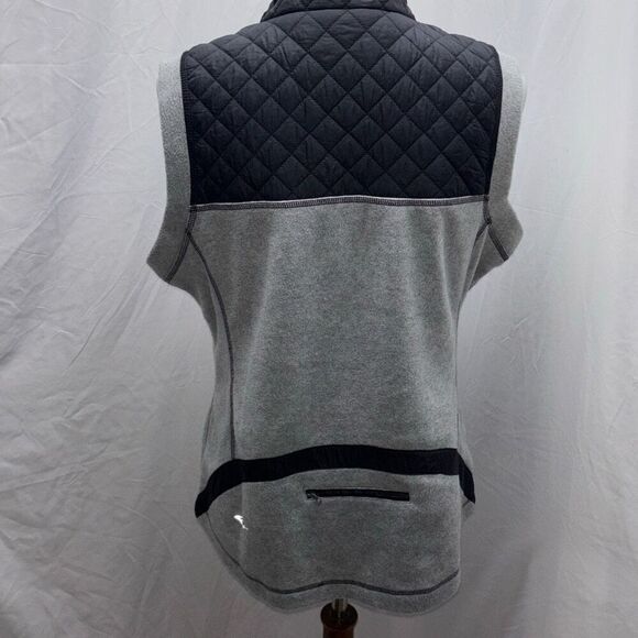 Women Everlast quilted fleece zip up vest L runner work out - Picture 3 of 6
